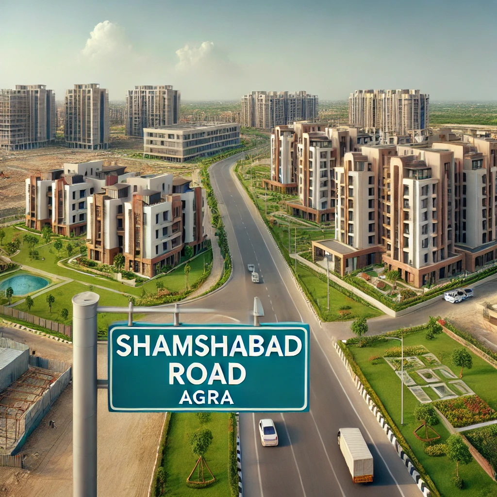 Shamshabad Road Agra real estate opportunities – a growing residential and commercial hub